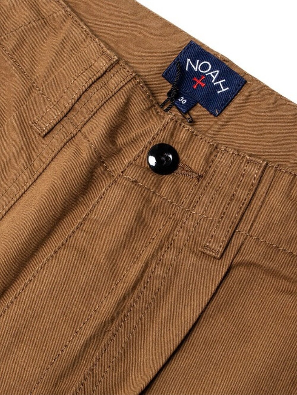 Noah Pleated Fatigue Pants Sz 36x33 Brown Khaki